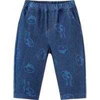 迷你巴拉巴拉 男童女童裤子宝宝秋装儿童萝卜裤老爹裤