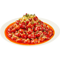 文和友 老长沙蒜蓉小龙虾尾600g 净虾350g以上 35-40只 方便菜 加热即食