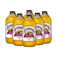 BUNDABERG 宾得宝 含气果汁饮料 百香果味 375ml*12瓶