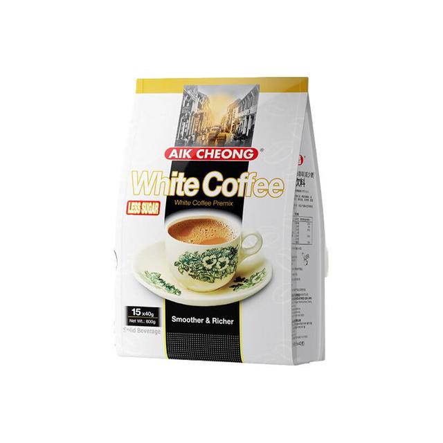 PLUS会员：益昌老街 减少糖 三合一速溶白咖啡 600g