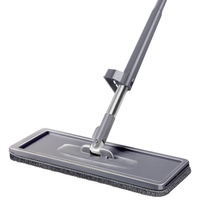 惠寻 免手洗平板拖把懒人家用吸水拖地神器32CM 2块布