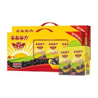谷粒谷力 黑芝麻谷粒五谷早餐豆奶牛奶风味32盒整箱