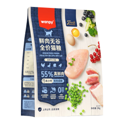 顽皮 鲜肉全价猫粮 8kg