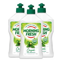 MORNING FRESH 晨新辰清澳洲进口浓缩洗洁精经典原味400ml*3高效果蔬奶瓶清洗剂