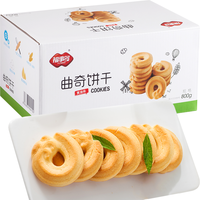 福事多 曲奇饼干 黄油味 800g