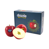 京觅 丹烁苹果 单果160-200g 6粒装 礼盒装