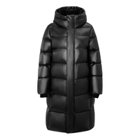 【黑曜石系列】男女同款高品质鹅绒锁温抗寒保暖羽绒服H版型