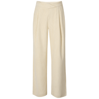 诗凡黎休闲裤女秋宽松垂感裤子灯芯绒拖地裤高腰阔腿长裤