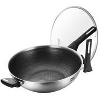 ASD 爱仕达 CC32E17WG 炒锅(32cm、不粘、316L不锈钢)