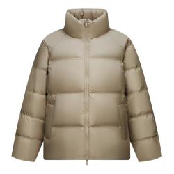 森马 羽绒服男2024冬季加厚短款外套三防发热面包服情侣上衣潮