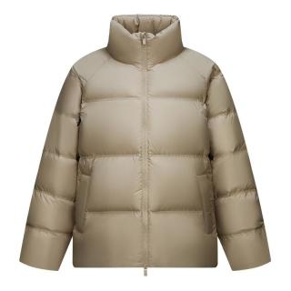 森马 羽绒服男2024冬季加厚短款外套三防发热面包服情侣上衣潮