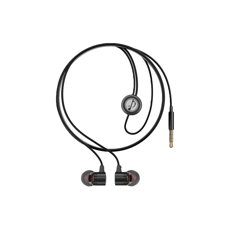 竹林鸟 夜莺Z1 HiFi音质 曜石黑 3.5mm接口 入耳式耳机