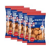 野村日本蔡文静120g饼干小圆饼天日盐日式海盐味米勒薄脆零食 野村饼干120g*5袋