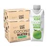 COCOXIM100%纯椰子水含天然电解质NFC椰青果汁饮料330ml*6瓶*2箱