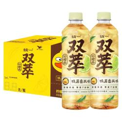 统一 双萃 鸭屎香风味柠檬茶 饮料饮品 量贩装整箱 柠檬茶500ml*15瓶