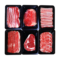 绿之邦（Luzhibang）韩式烤肉食材套餐原切肥牛五花肉片牛上脑半成品火锅烧烤牛肉生鲜 2-3人套餐900g+【烤肉酱料】