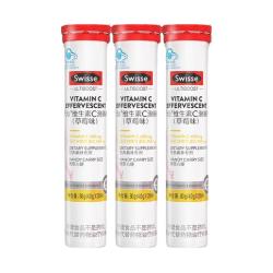 斯维诗 3支维生素C+zn泡腾片高浓度补充维C