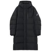 NAUTICA/诺帝卡冬季男装潮流保暖加厚长款连帽羽绒服男JO2414