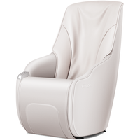 索弗 SOFO家用小巧轻便按摩椅小型全身多功能电动按摩椅迷你按摩沙发按摩椅单人母亲节按摩沙发椅子 杏白色