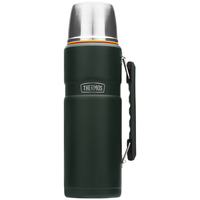 膳魔师(THERMOS)保温杯男女不锈钢水杯户外旅行车载便携大容量露营杯子TSK2系列 大西洋蓝保温壶 1200ml