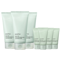 innisfree 悦诗风吟 绿茶精萃保湿洁面乳 150g*3+50g*4