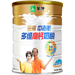 蒙牛 金装中老年多维高钙奶粉 900g