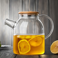 美斯尼 玻璃茶壶 加厚耐热烧水壶 1600ml 单壶