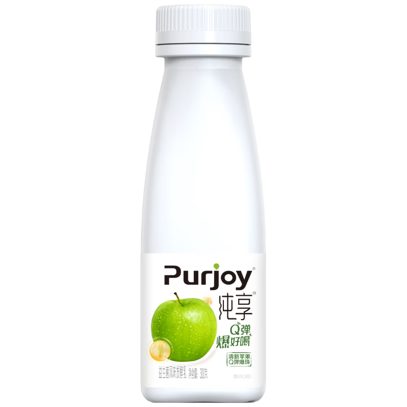 纯享酸奶(清新苹果+Q弹爆珠)4入量贩  4 风味发酵乳