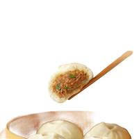 西贝 XIBEI老面鲜肉小笼包125g袋 5粒 包子儿童早餐半成品早点肉包手工包制 老面鲜肉小笼包7袋（共35粒）