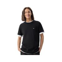 Gap男女装2025春季纯棉logo短袖T恤素色基础款上衣美版502022 黑色 XS 美码 S亚洲码175/88A