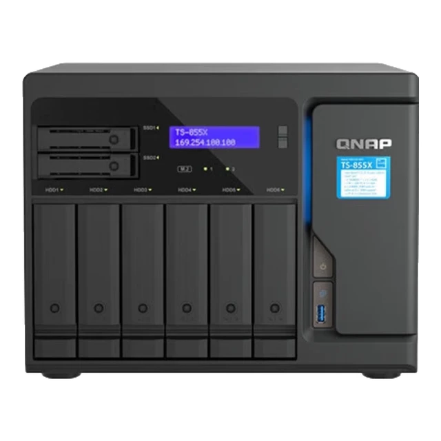  QNAP/威联通 八核处理器 网络存储设备  0块 8GB