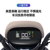 移动端、京东百亿补贴：宝岛电动车 BODO 摩托车星辰60V20AH铅酸长续航电动车代步踏板电瓶车外卖电摩复苏绿 复苏绿