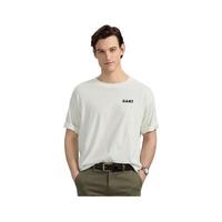  GANT/甘特 基础印花 男士短袖T恤衫  白色 M