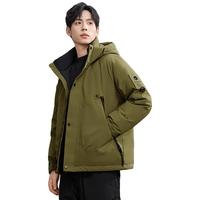 SNOWFLYING雪中飞 男女短款廓形羽绒服冬户外出游工装风外套