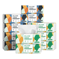 HILLSIDE 山丘 抽纸 4D压花四层加厚304张*24包M码