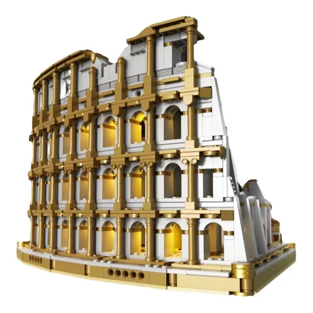 ZOIN 集域 地标建筑系列 GK201 罗马斗兽场 灯光积木