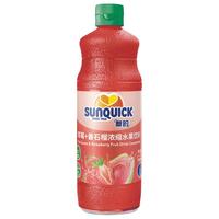 新的 Sunquick/新的浓缩草莓+番石榴汁840ML//浓缩果汁