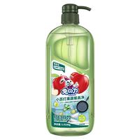 兔力果蔬洗洁精家用食品级小苏打餐具净洗水果洗碗液1.018kg*2瓶