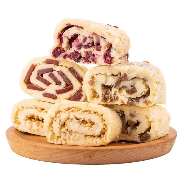 阿腾锡林 鲜奶皮卷 蔓越莓味 250g
