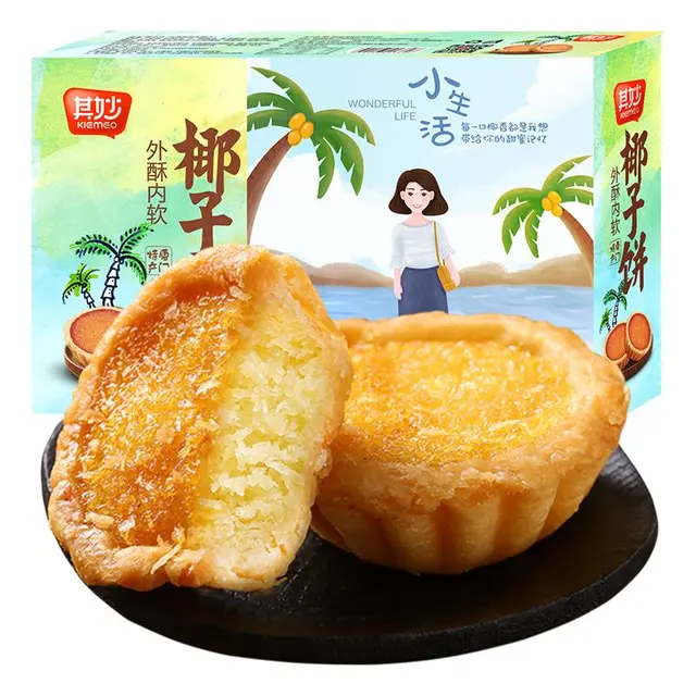 其妙KIEMEO 椰子饼 原味 200g