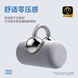 飞利浦 TAQ5020 开放式耳夹 银色 蓝牙耳机