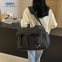 班哲尼 旅行包男女士大容量扩展可套拉杆行李箱收纳待产包健身手提斜跨袋