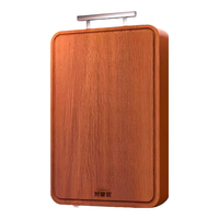 好管家 乌檀木菜板实木砧板整木切菜板家用加厚案板面板粘板 全乌檀整木40*28*2.5