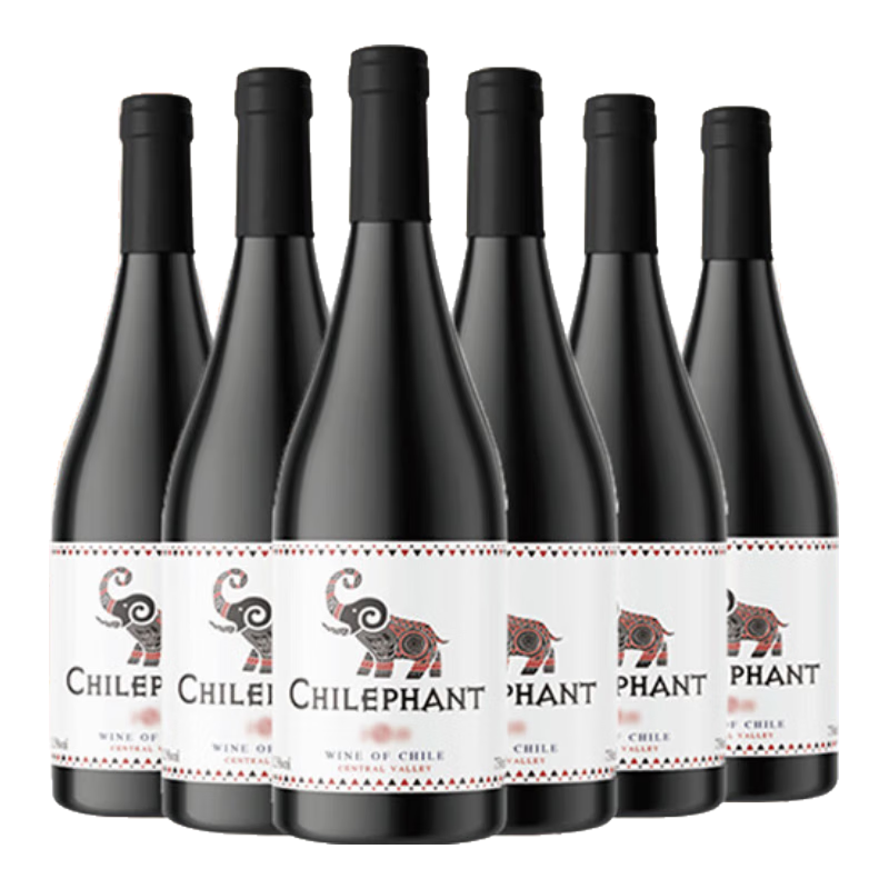 CHILEPHANT 智象 混酿 干型红葡萄酒 6瓶*750ml套装