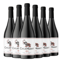 CHILEPHANT 智象 混酿 干型红葡萄酒 6瓶*750ml套装