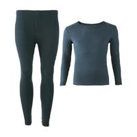 雅黛俪男士内衣套装2024年冬季双面磨毛保暖青少年秋衣秋裤男