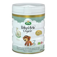 Arla 丹麦原装进口阿拉有机婴儿奶粉 进口婴幼儿配方奶粉 白金罐 3段 600g