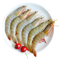 鲜生说 丹麦大号北极甜虾刺身净重1kg 70-90只/盒 即食冰虾 源头直发