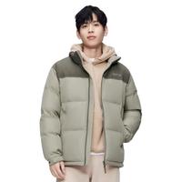 男短款时尚休闲羽绒服立领拼接秋冬外套