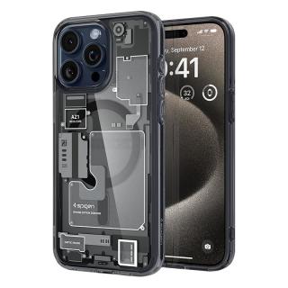 Spigen 适用于苹果iphone15手机壳15pro max磁吸保护套15plus高级感男士硅胶硬外壳全包防摔透明潮壳